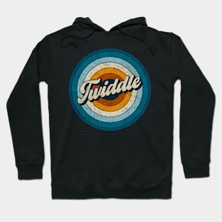 Twiddle - Retro Circle Vintage Hoodie